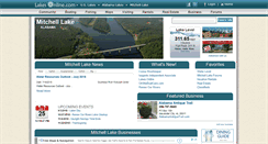Desktop Screenshot of lakemitchell.com